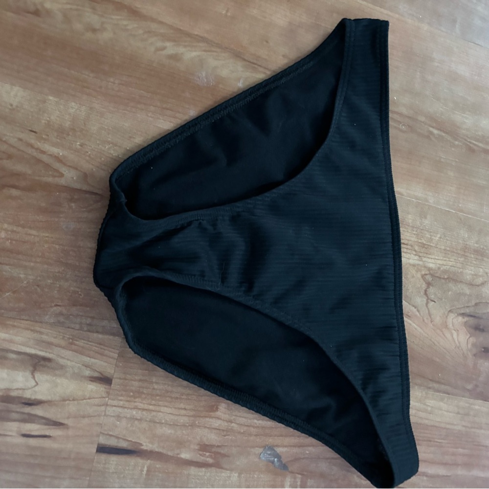 Hollister Black High-Cut Bikini